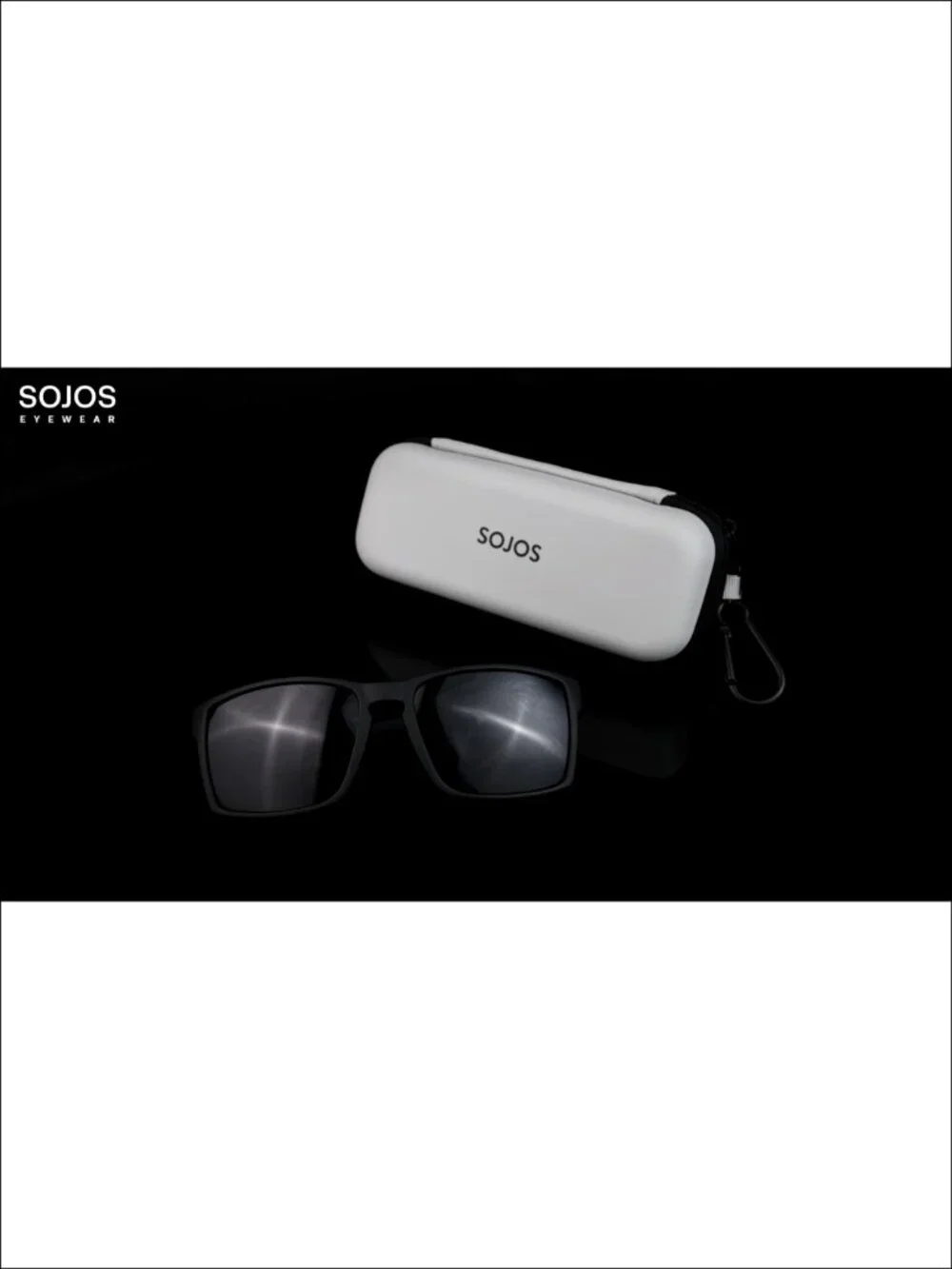 Square Polarized Sunglasses UV400 Protection TR90 Nylon Full Frame Outdoor